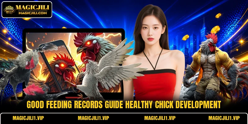Good feeding records guide healthy chick development Good feeding records guide healthy chick development