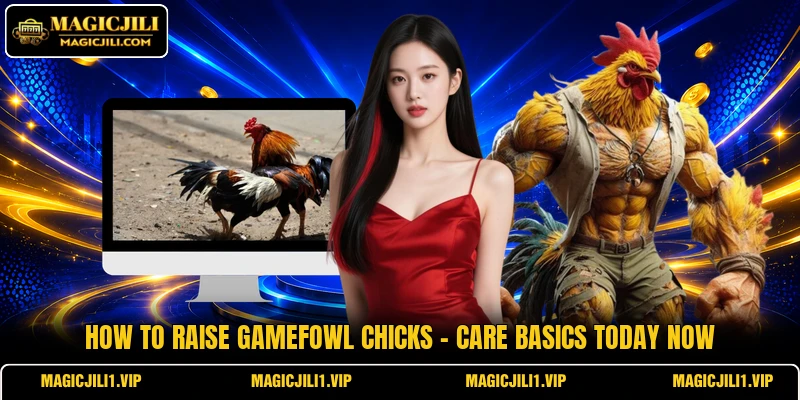 How To Raise Gamefowl Chicks - Care Basics Today Now