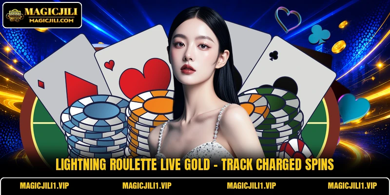 Lightning Roulette Live Gold - Track Charged Spins