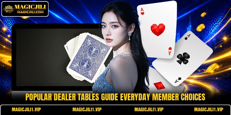 Popular dealer tables guide everyday member choices Popular dealer tables guide everyday member choices