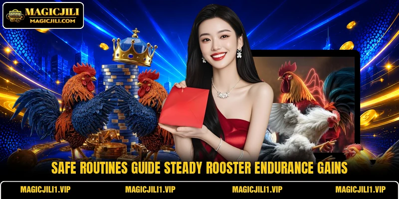 Safe routines guide steady rooster endurance gains Safe routines guide steady rooster endurance gains