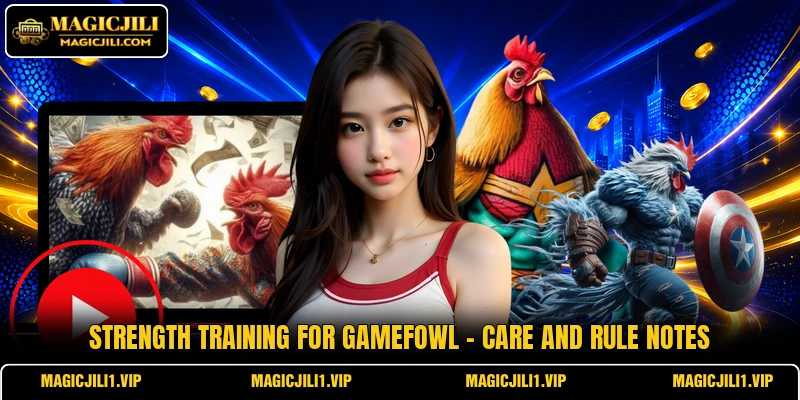Strength Training For Gamefowl - Care And Rule Notes